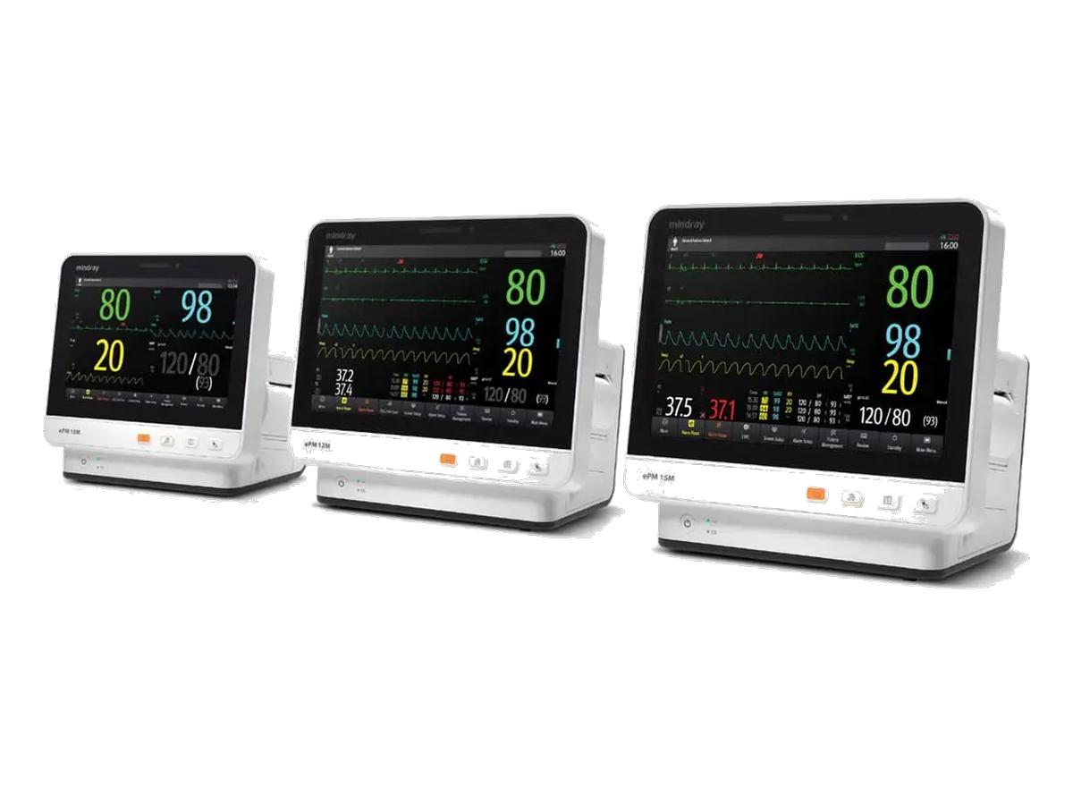 Patient monitoring displays